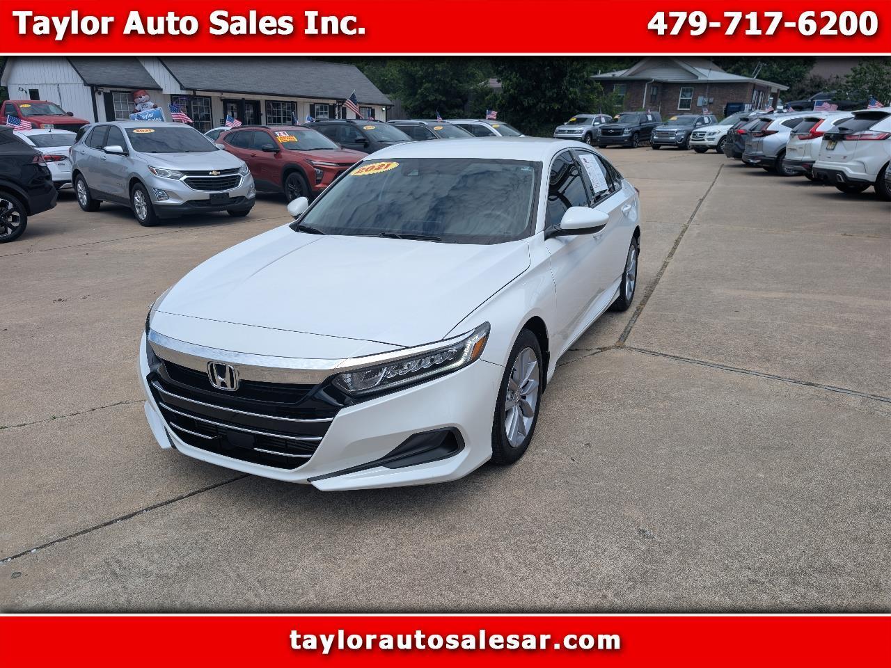 2021 Honda Accord Sedan LX 1.5T CVT