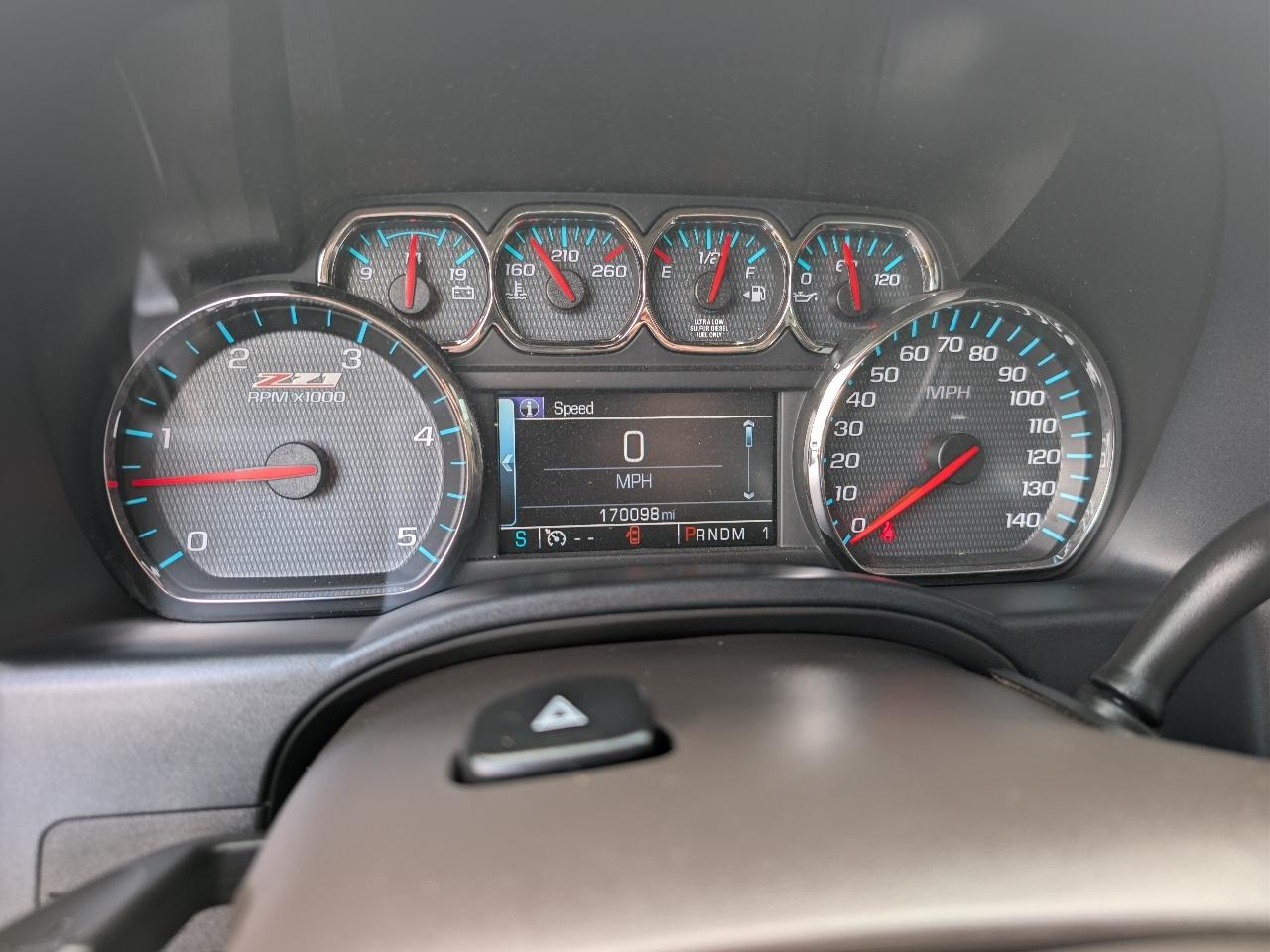 Chevrolet Silverado 2500HD 4WD Crew Cab 153.7" LTZ 2016