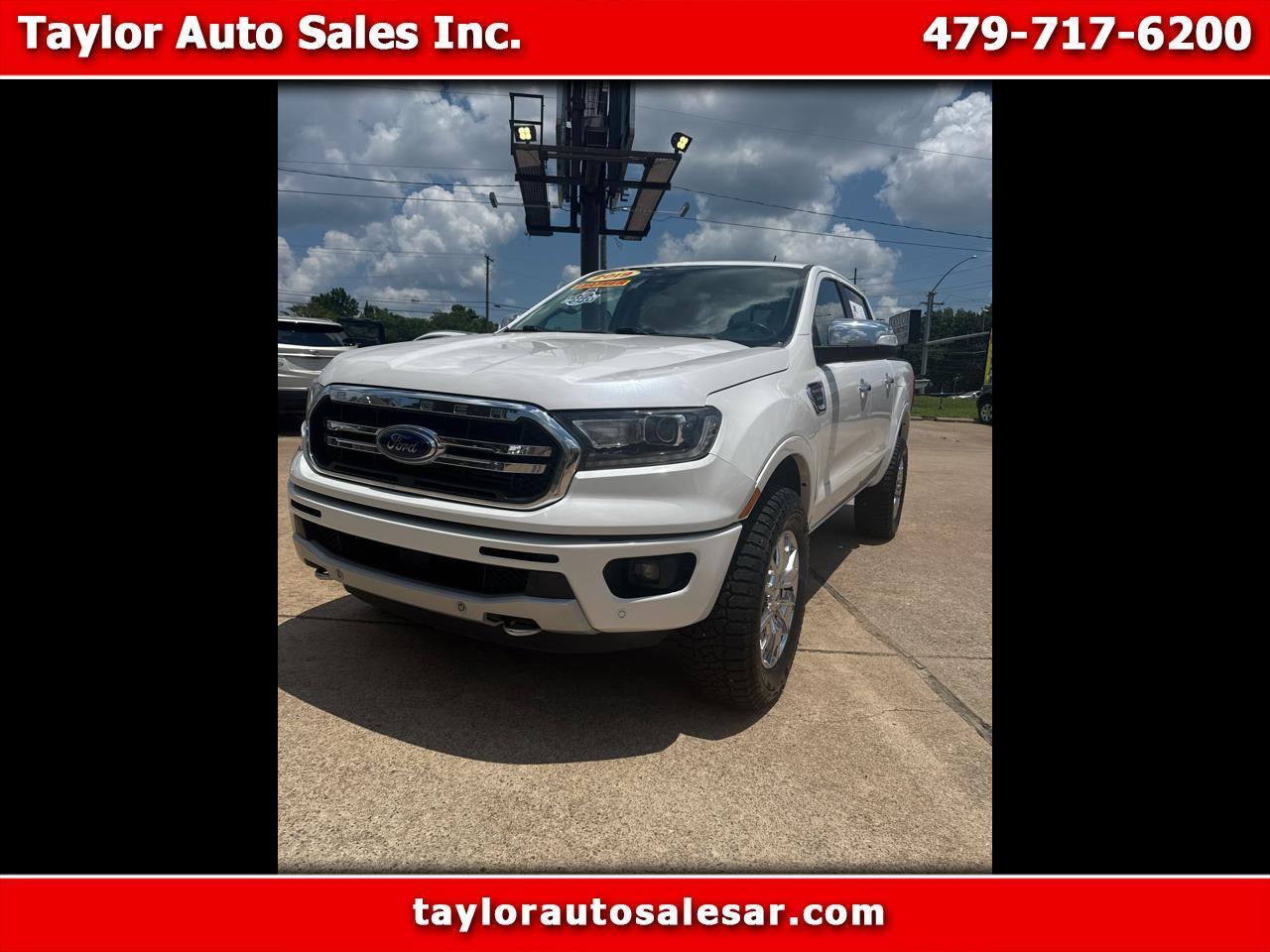 2019 Ford Ranger Lariat SuperCrew 4WD