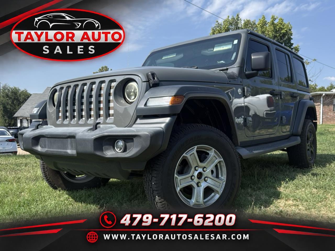 2019 Jeep Wrangler Unlimited Sport S 4x4