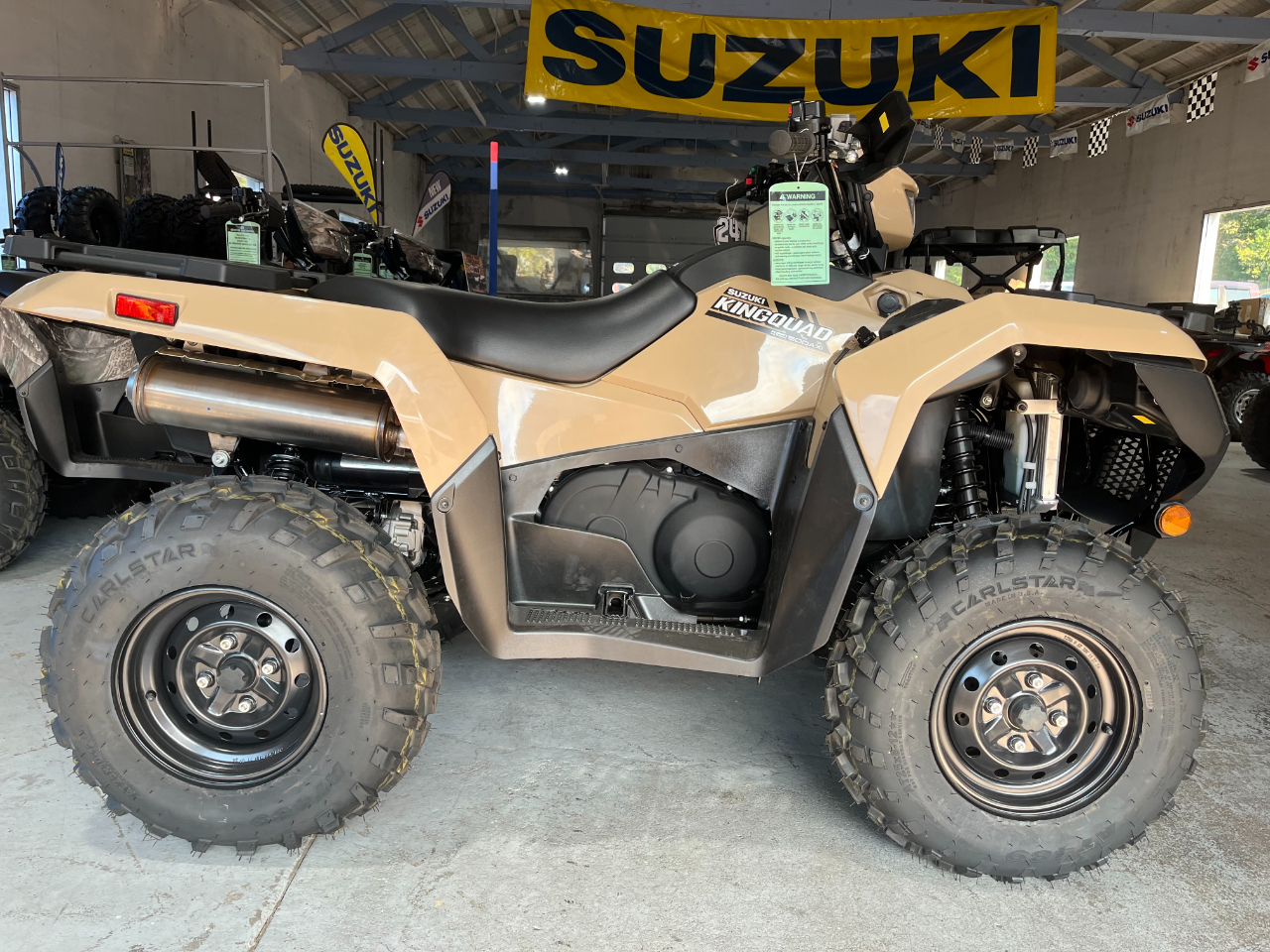 2025 Suzuki Kingquad 500 + Power Steering