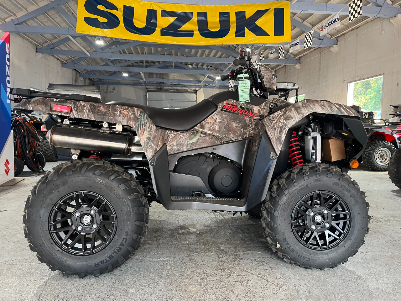 2025 Suzuki Kingquad 500 + Power Steering