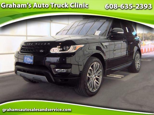 Black 2017 Land Rover Range Rover Sport SUV / Crossover All-Wheel Drive Automatic
