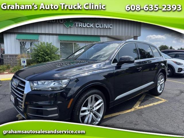 Blue 2018 Audi Q7 SUV / Crossover All-Wheel Drive Automatic