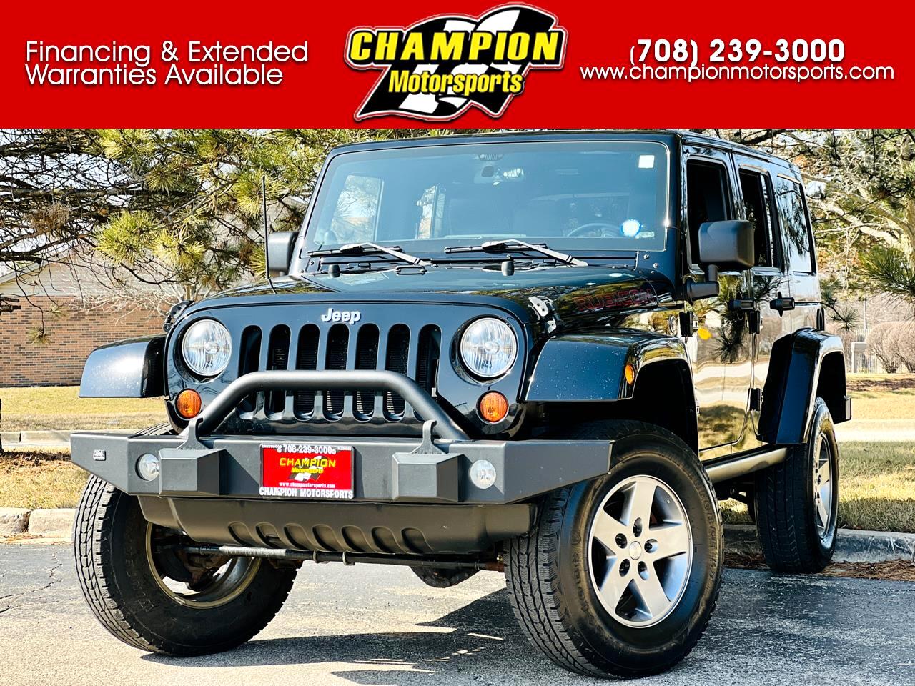2012 Jeep Wrangler Unlimited 4WD 4dr Rubicon