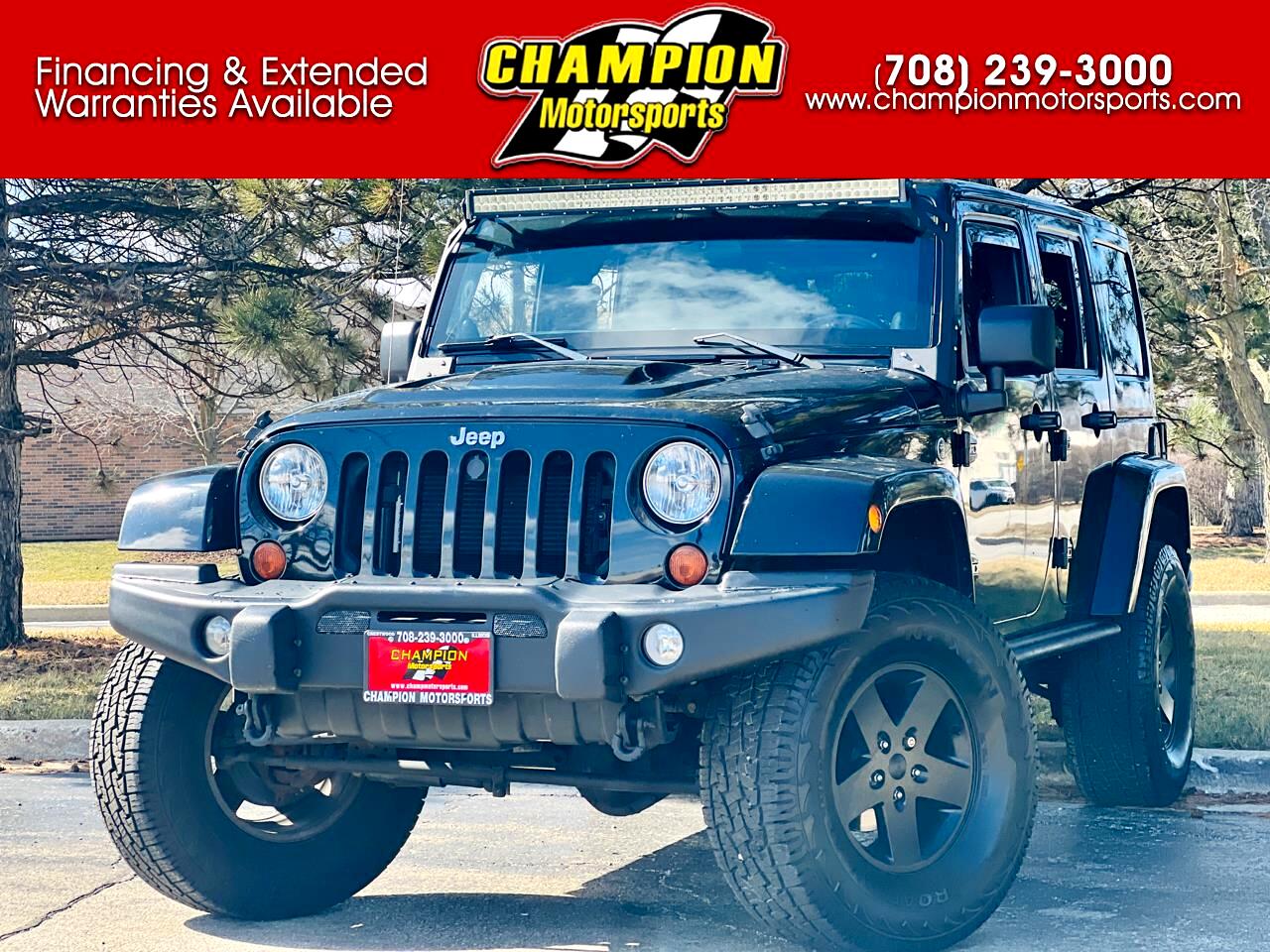 2012 Jeep Wrangler Unlimited 4WD 4dr Call of Duty MW3 *Ltd Avail*