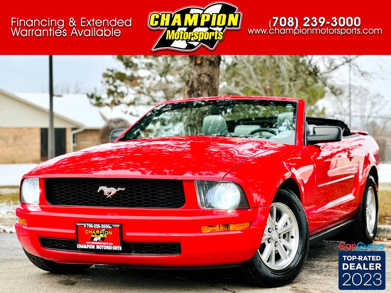 2008 Ford Mustang 2dr Conv Premium