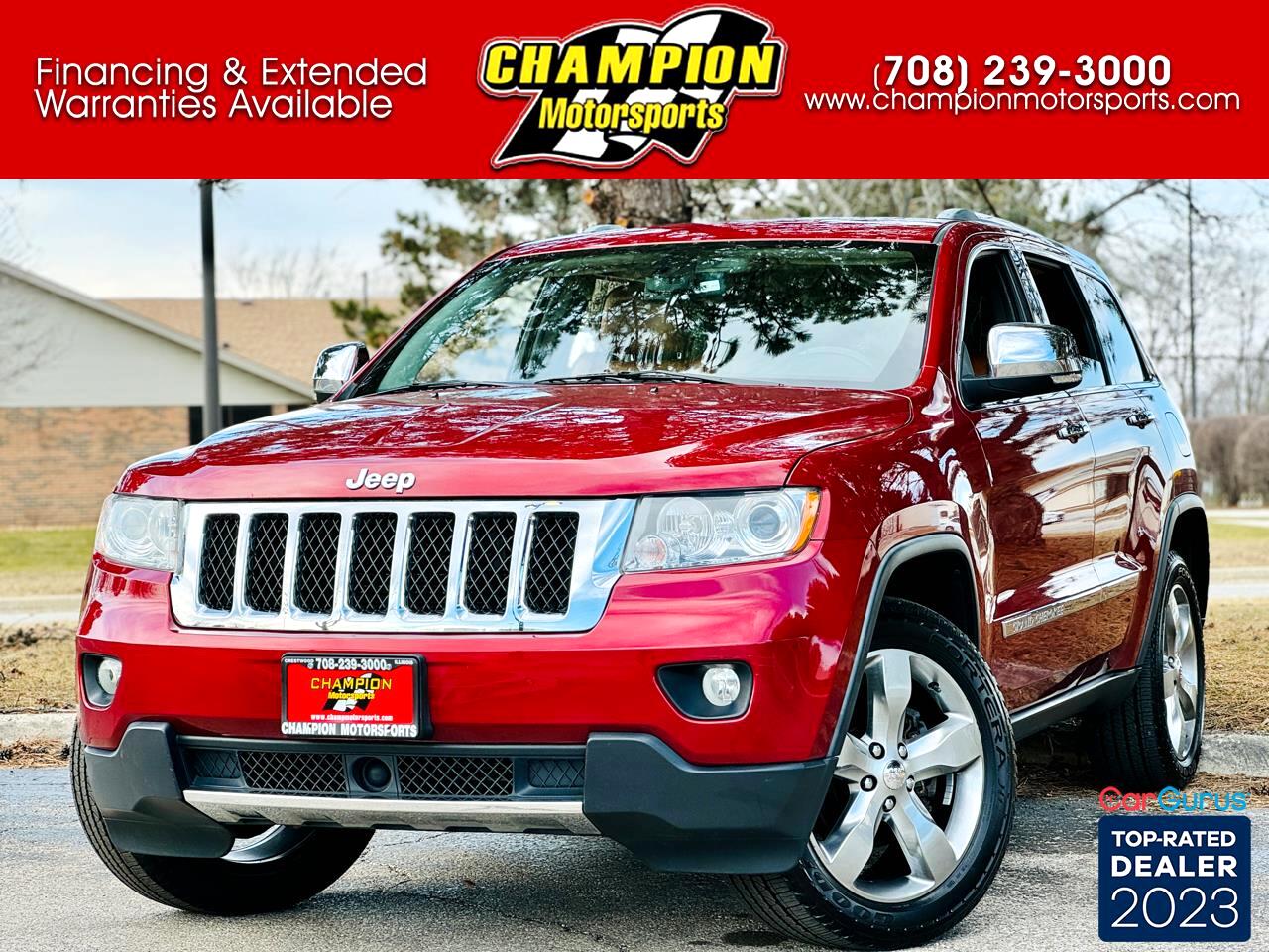 2012 Jeep Grand Cherokee 4WD 4dr Overland