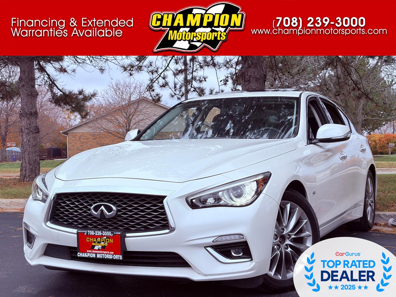 2019 Infiniti Q50 3.0t LUXE AWD