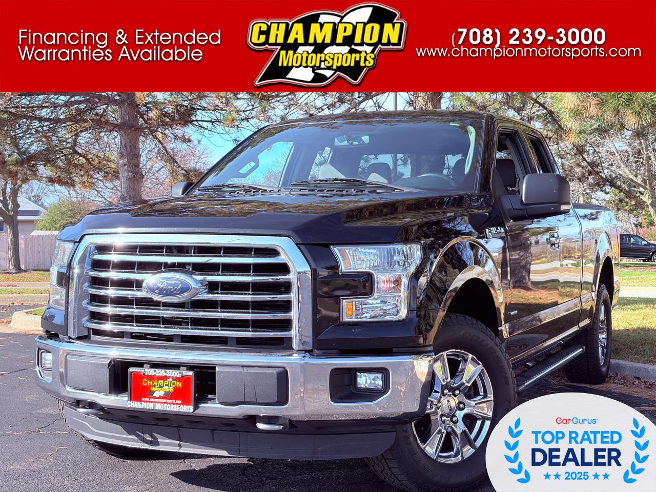 2016 Ford F-150 4WD SuperCab 145" Lariat