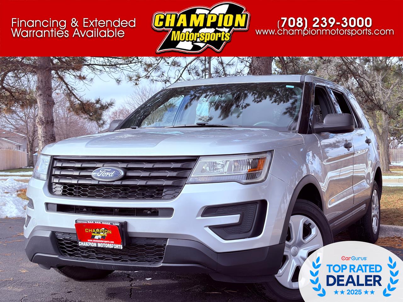 2018 Ford Police Interceptor Utility AWD