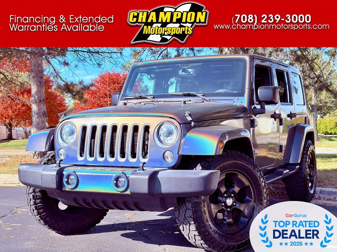 2017 Jeep Wrangler Unlimited Sahara 4x4