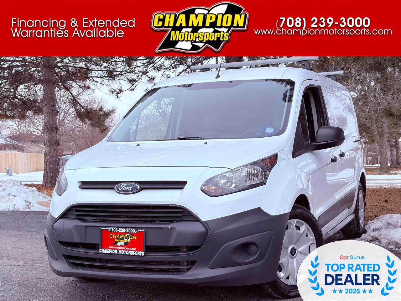2017 Ford Transit Connect Van XL LWB w/Rear Symmetrical Doors