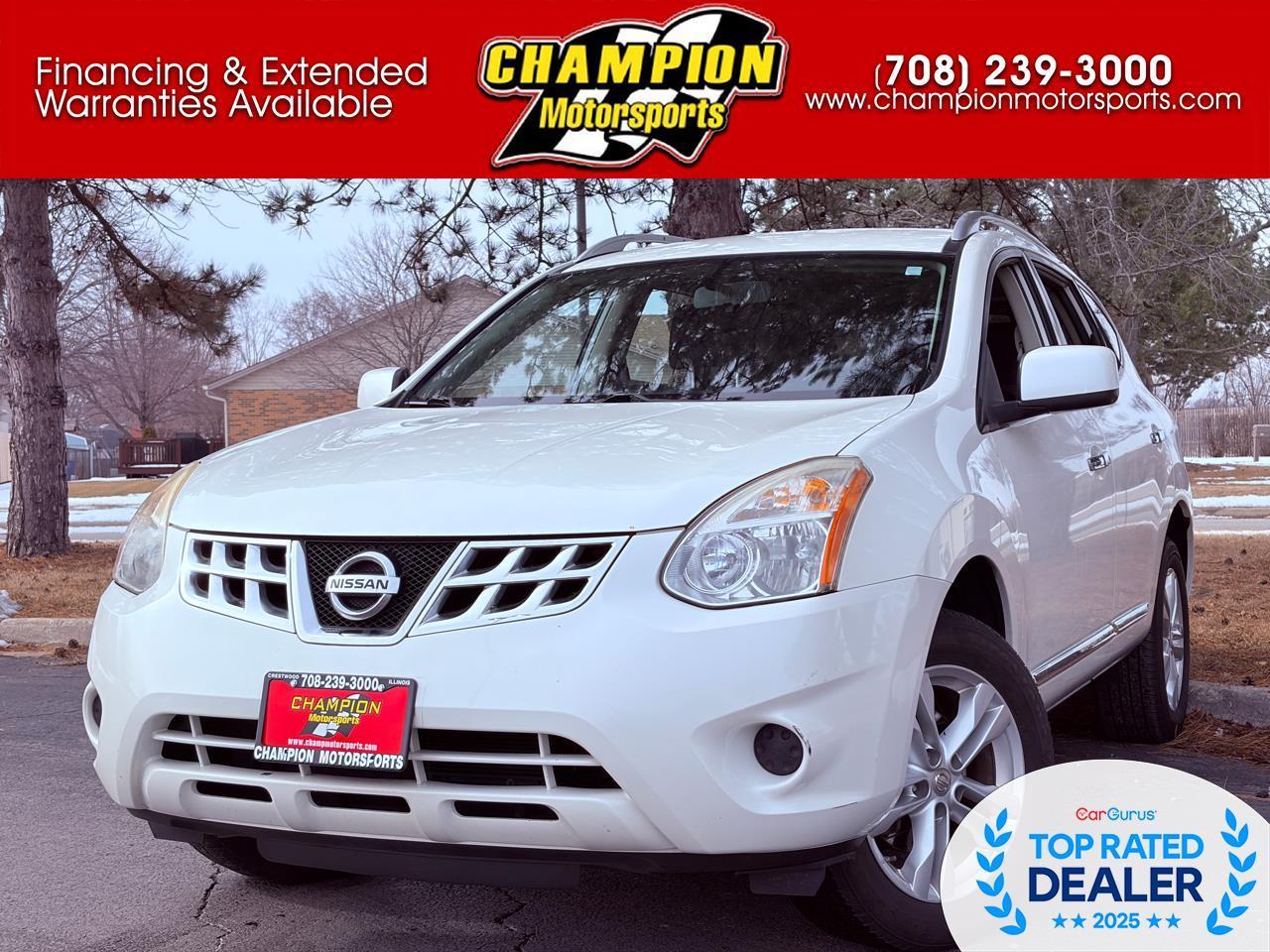 2012 Nissan Rogue AWD 4dr SV