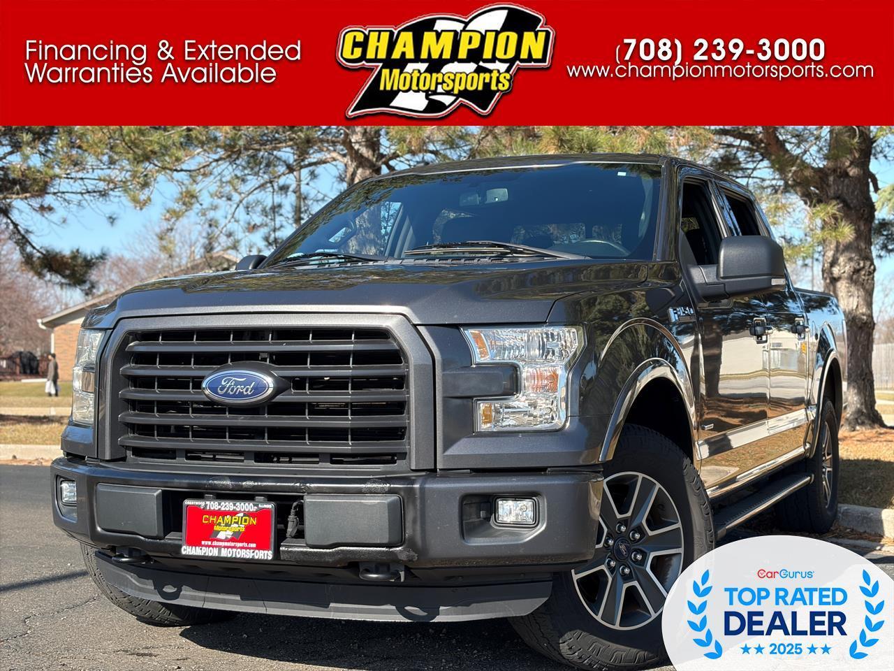 2016 Ford F-150 4WD SuperCrew 145" Lariat