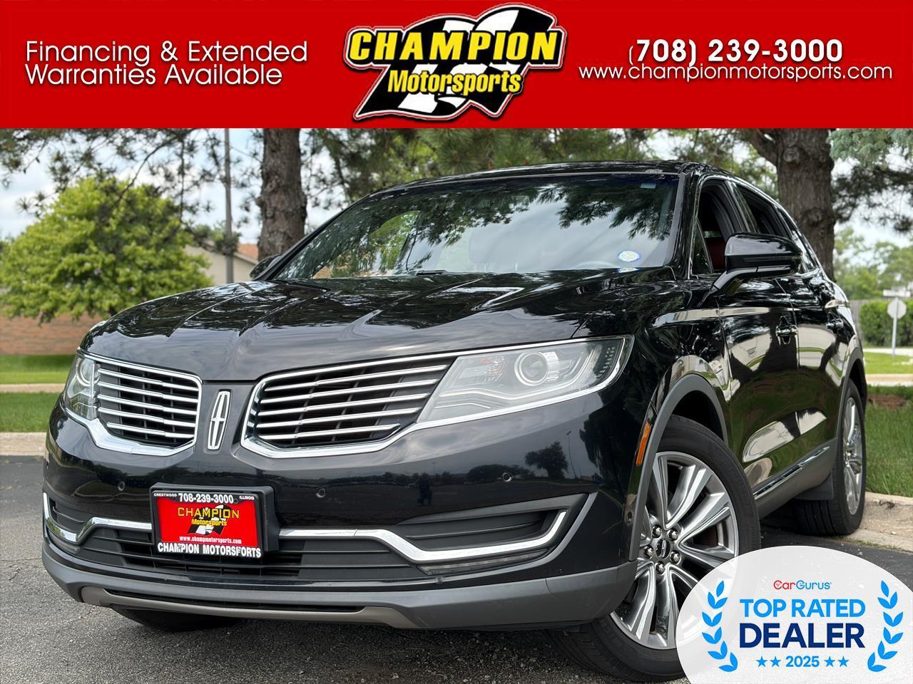 2016 Lincoln MKX AWD 4dr Reserve