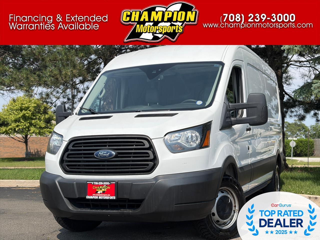 Ford Transit Van T-250 148" Med Rf 9000 GVWR Sliding RH Dr 2019