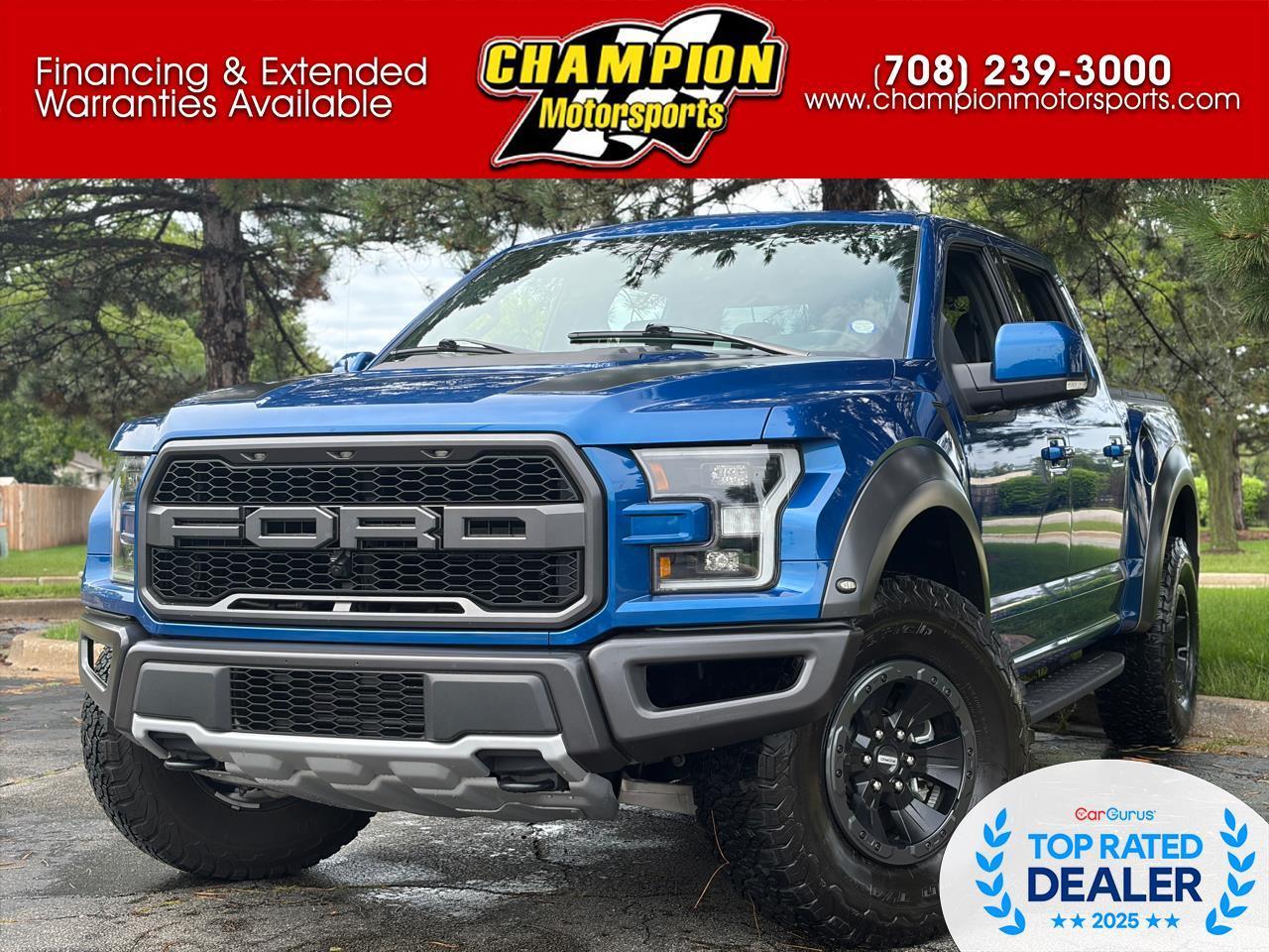 2018 Ford F-150 Raptor 4WD SuperCrew 5.5' Box