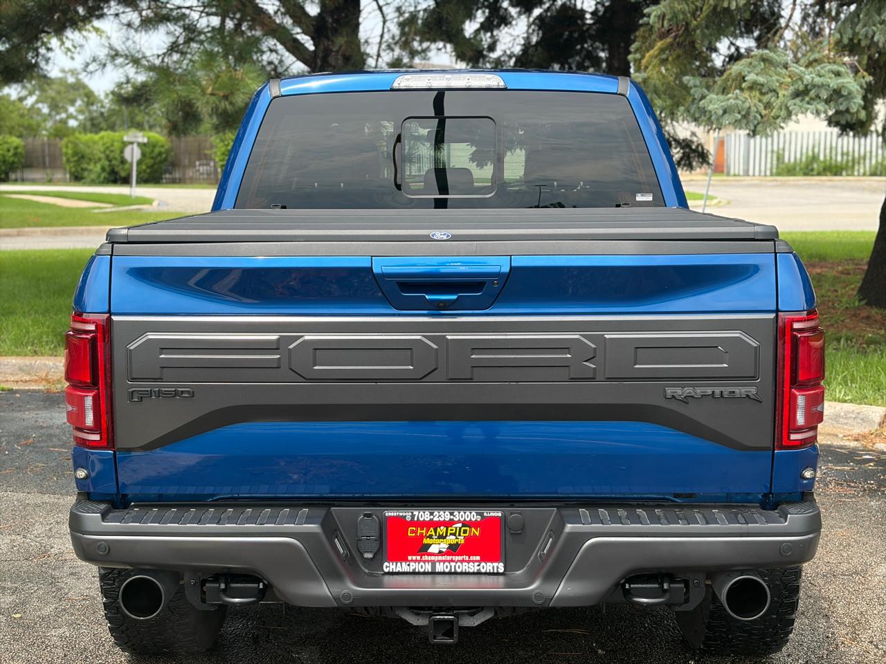 Ford F-150 Raptor 4WD SuperCrew 5.5' Box 2018