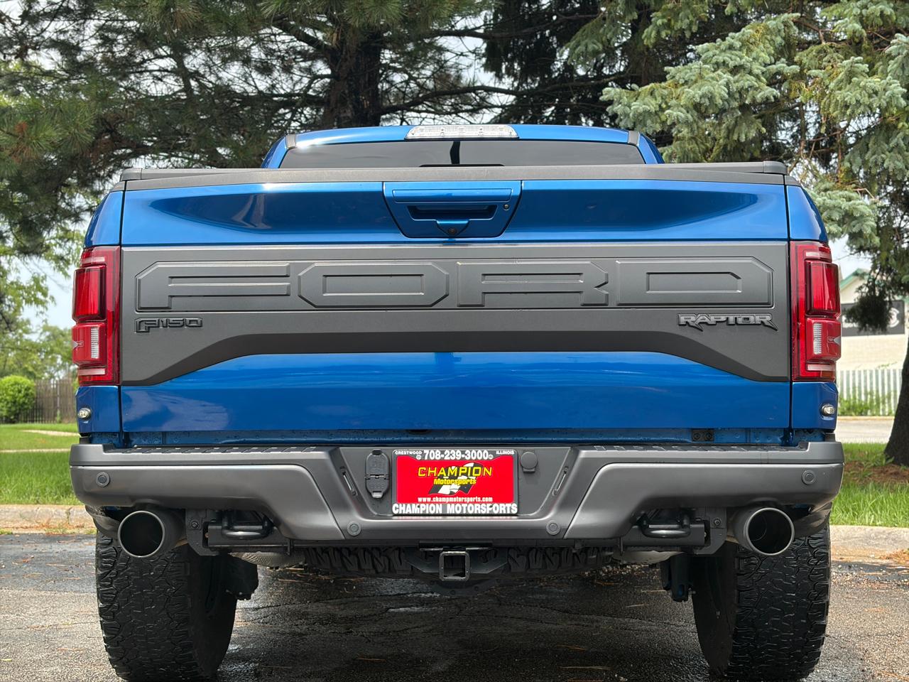 Ford F-150 Raptor 4WD SuperCrew 5.5' Box 2018
