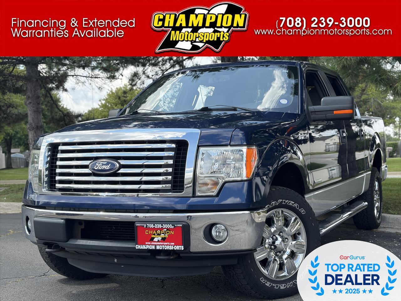 2012 Ford F-150 4WD SuperCrew 145" XLT