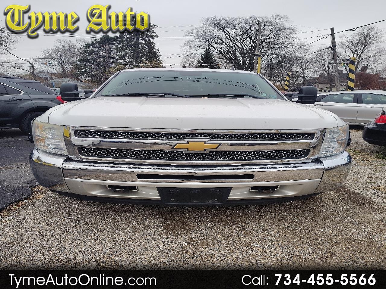2012 Chevrolet Silverado 1500 4WD Ext Cab 157.5" LT