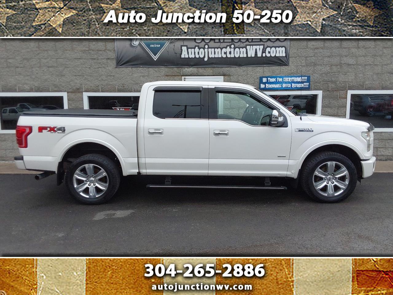 2016 Ford F-150 4WD SuperCrew 145" Platinum