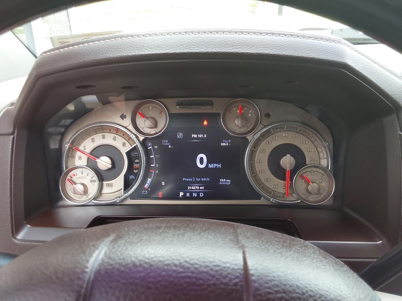 RAM 3500 4WD Mega Cab 160.5" Longhorn 2016