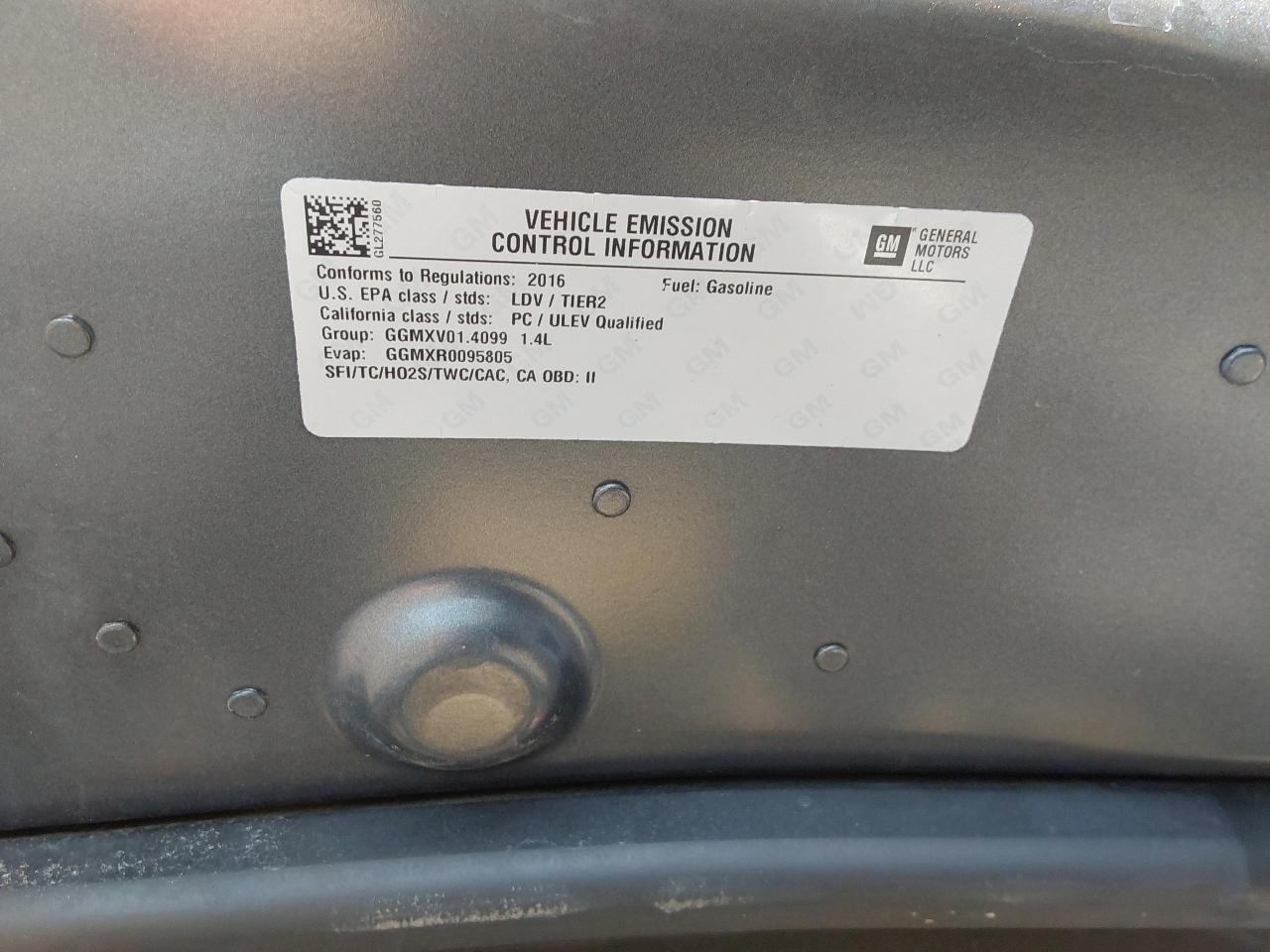 Chevrolet Trax AWD 4dr LT 2016