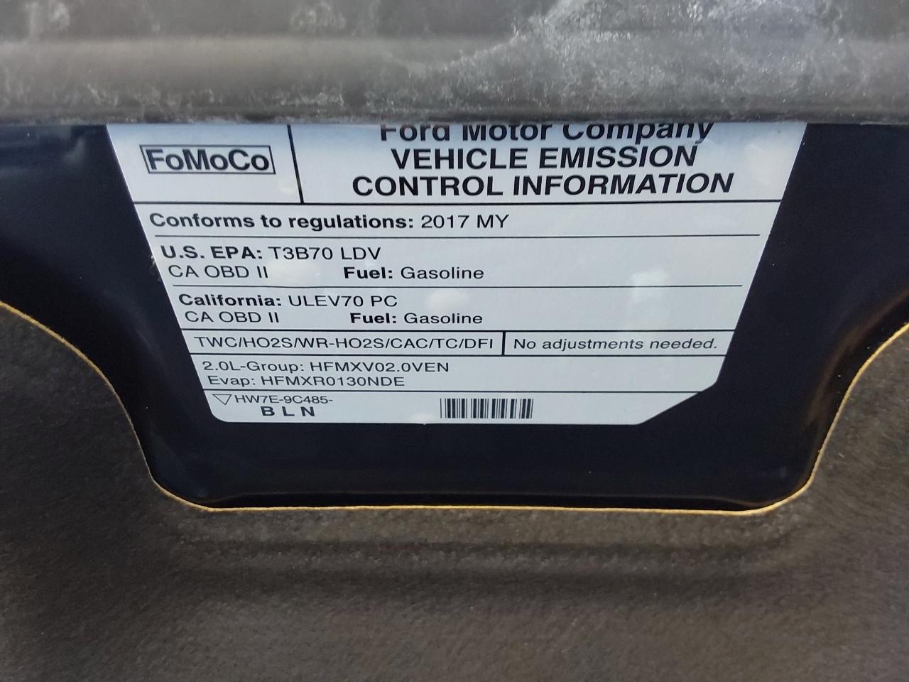 Ford Fusion Titanium AWD 2017