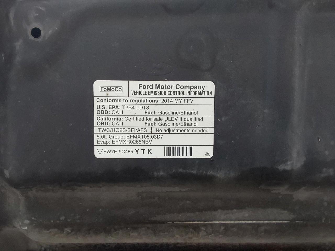Ford F-150 4WD SuperCab 145" XLT 2014