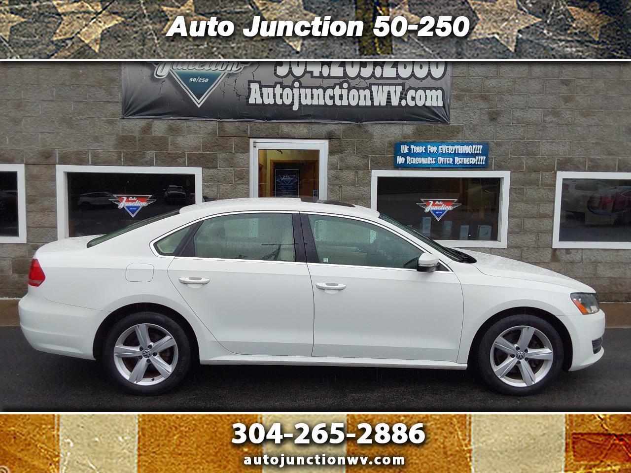 Volkswagen Passat 4dr Sdn 2.5L Auto SE PZEV 2013
