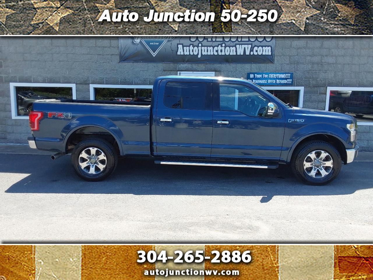 Ford F-150 4WD SuperCrew 157" Lariat w/HD Payload Pkg 2015