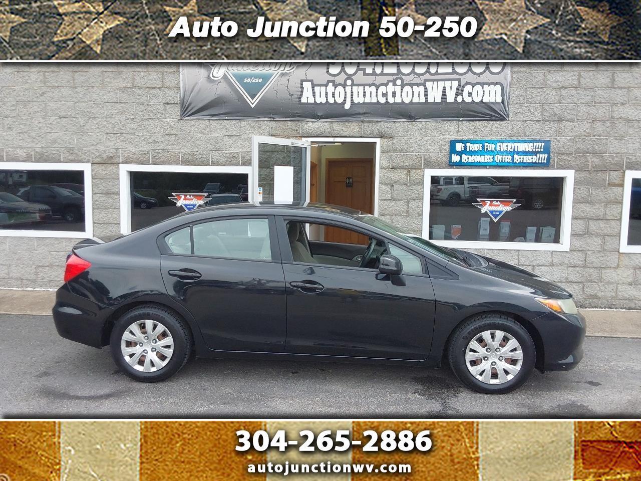 Honda Civic Sdn 4dr Auto LX 2012