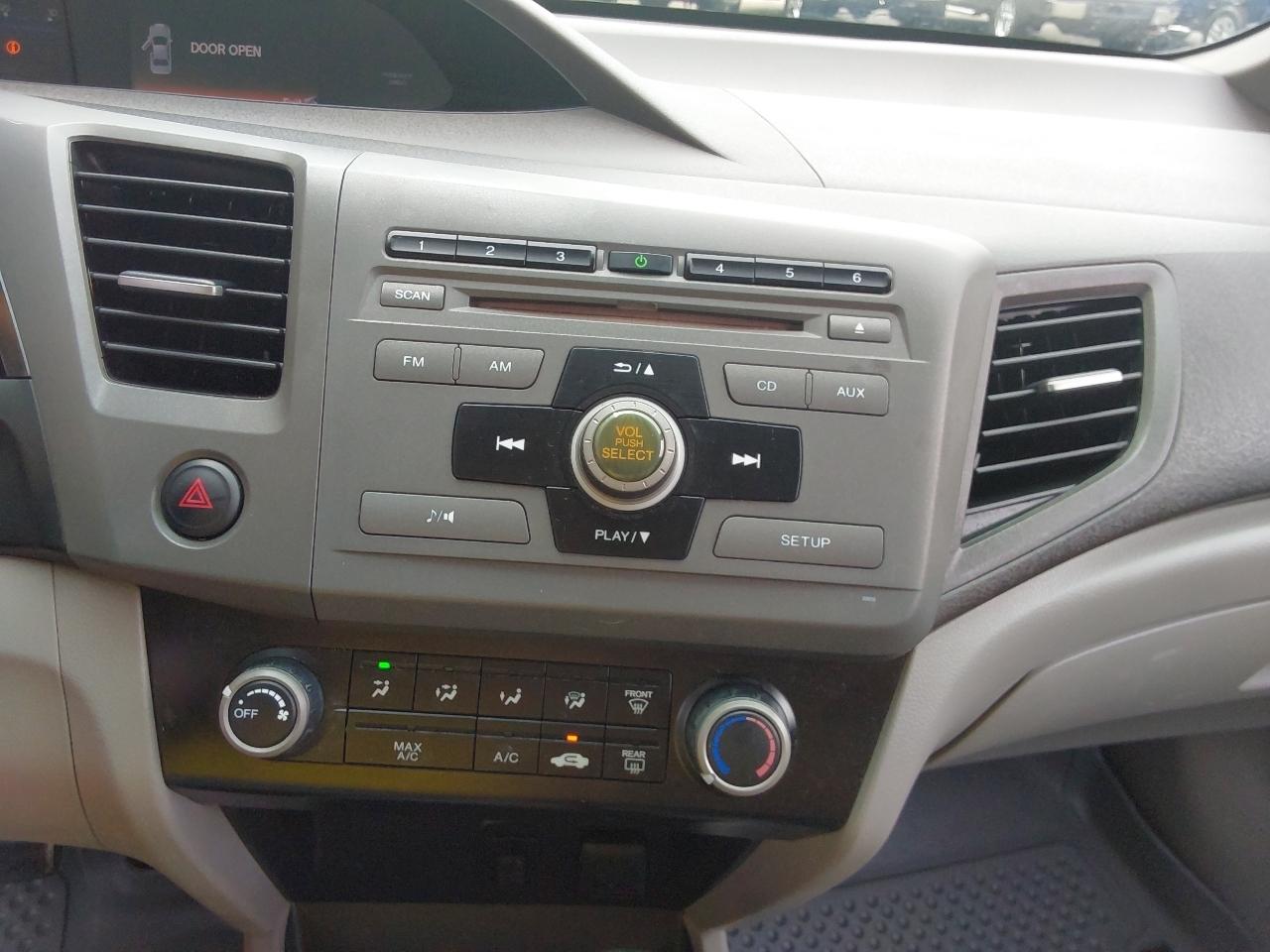 Honda Civic Sdn 4dr Auto LX 2012