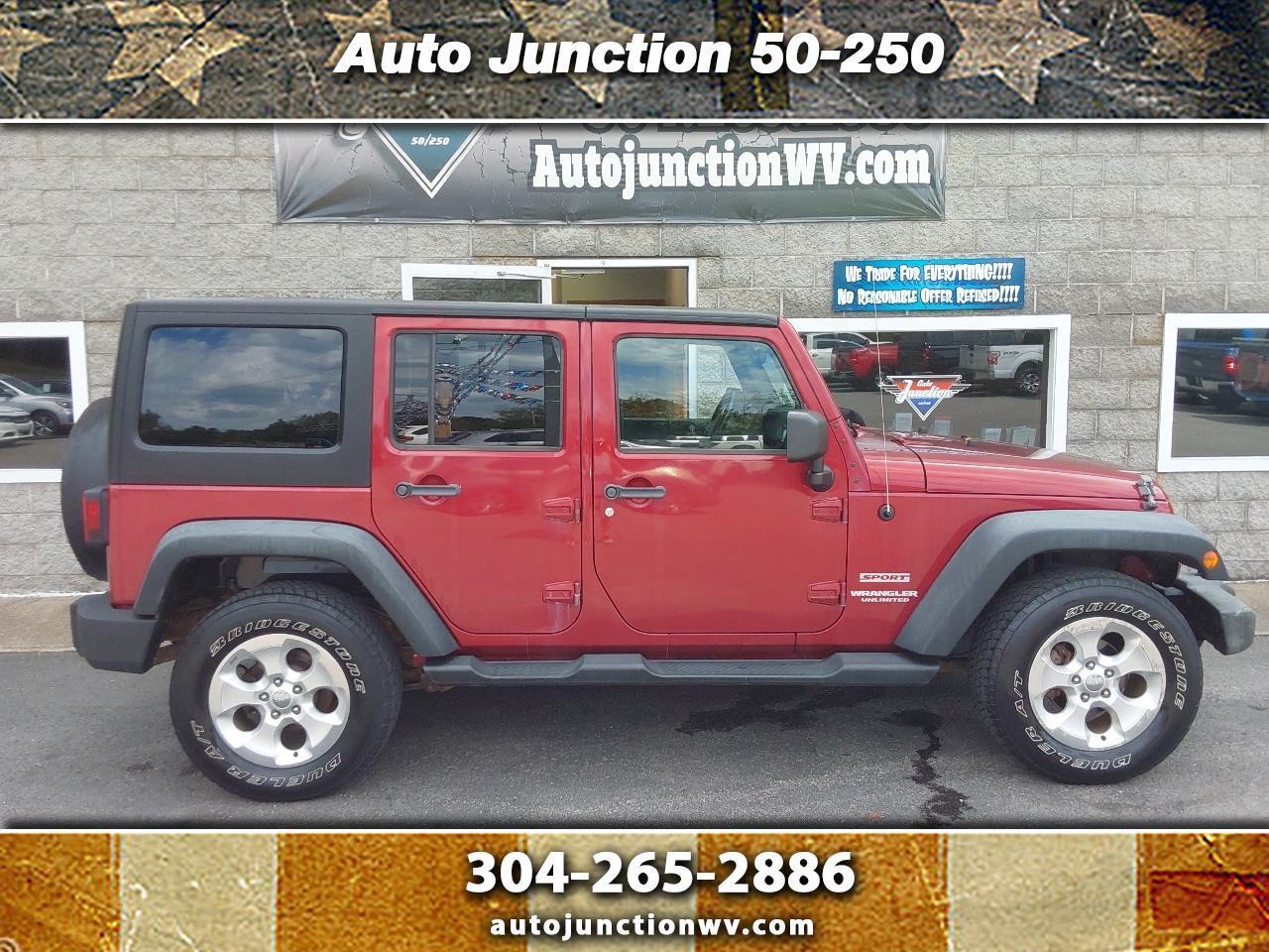 2012 Jeep Wrangler Unlimited 4WD 4dr Sport