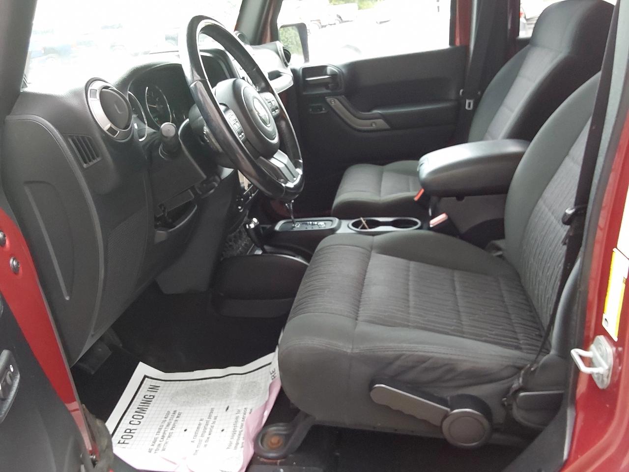 Jeep Wrangler Unlimited 4WD 4dr Sport 2012