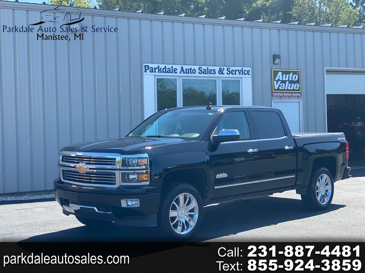 Used 2015 Chevrolet Silverado 1500 HIGH COUNTRY for Sale in Manistee MI