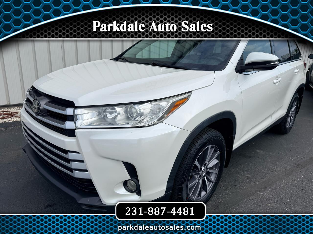 Toyota Highlander XLE AWD V6 2019