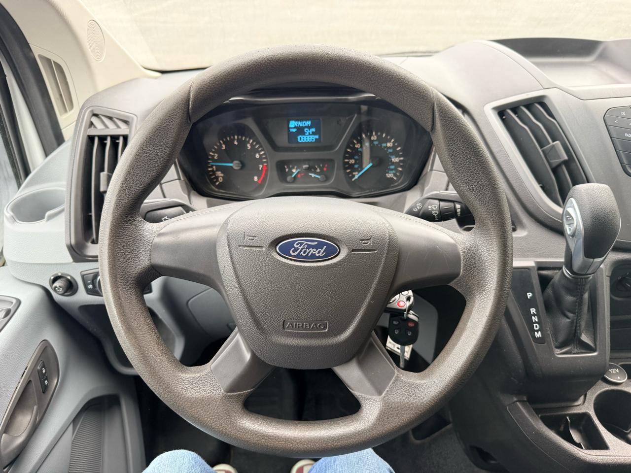 Ford Transit Cargo Van T-150 130" Low Rf 8600 GVWR Swing-Out RH Dr 2016
