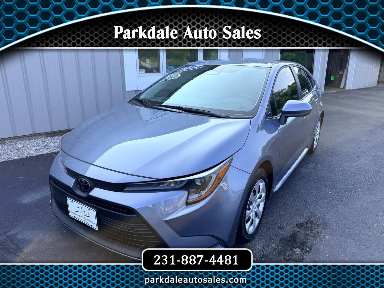 Gray 2024 Toyota Corolla Sedan Front-Wheel Drive Automatic