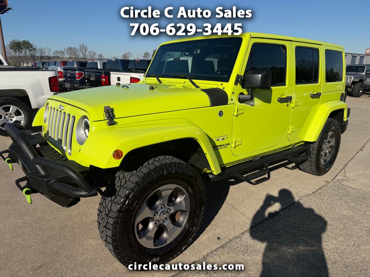 2016 Jeep Wrangler Unlimited Sahara 4WD
