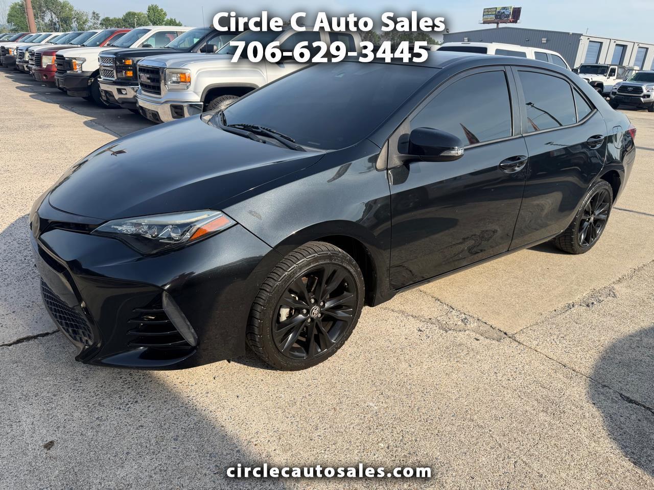 2018 Toyota Corolla SE 4D Sedan 6sp