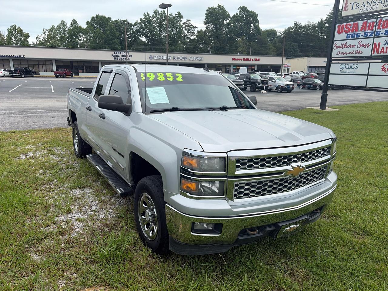 Chevrolet Silverado 1500 4WD Double Cab 143.5" LT w/1LT 2014
