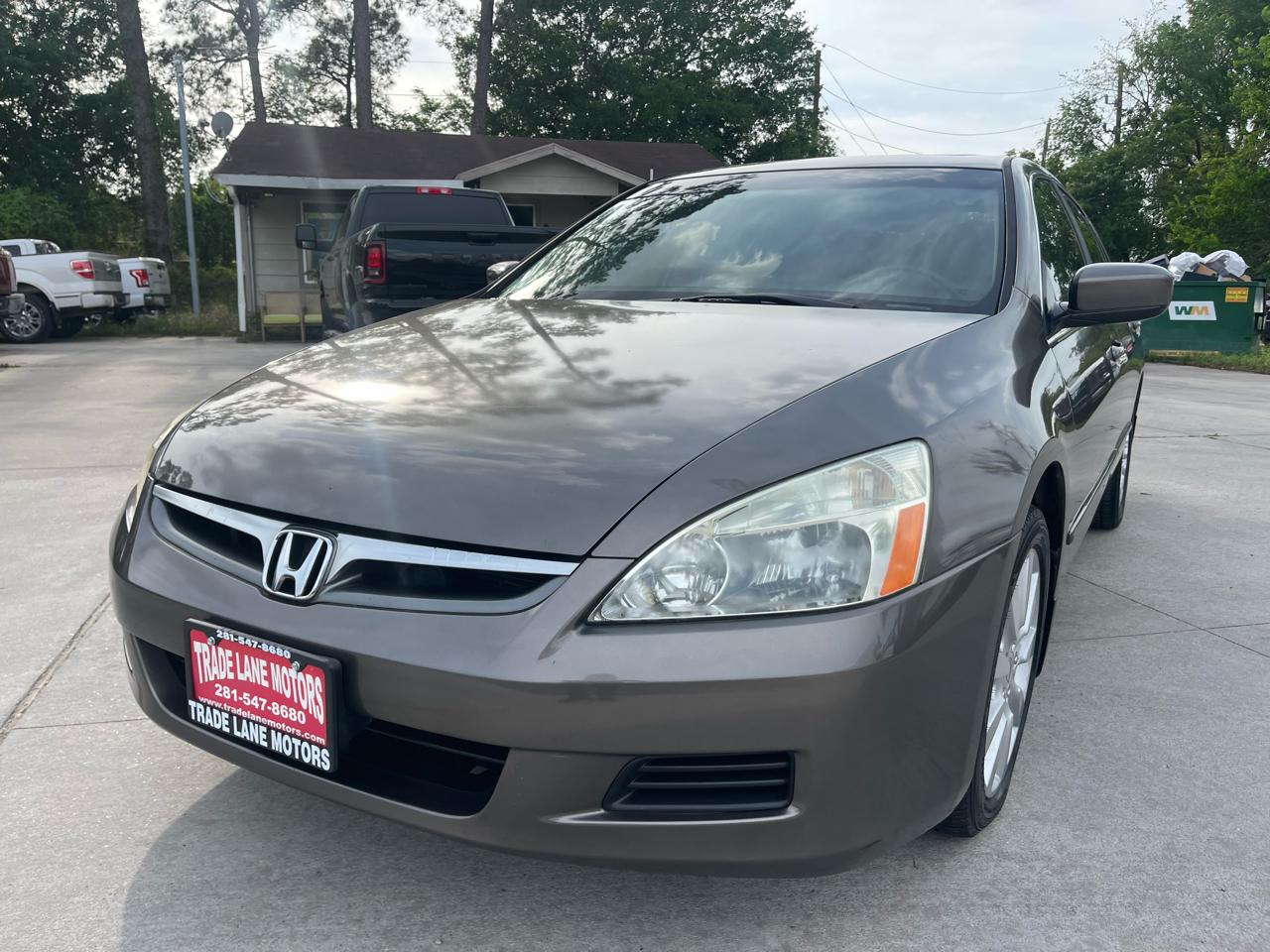 2007 Honda Accord EX-L V-6 Sedan AT with Navigation