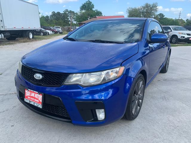 Blue 2011 Kia Forte Koup SX Coupe Front-Wheel Drive Automatic