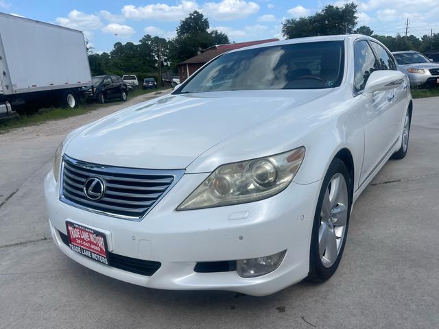 White 2012 Lexus LS Sedan Rear-Wheel Drive Automatic
