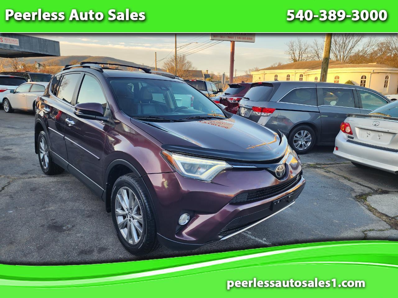 Toyota RAV4 Limited AWD 2018