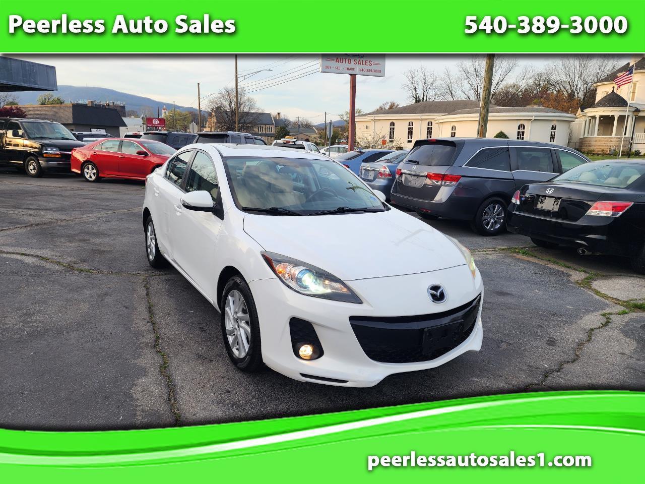 Mazda MAZDA3 I Grand Touring MT 4-Door 2013