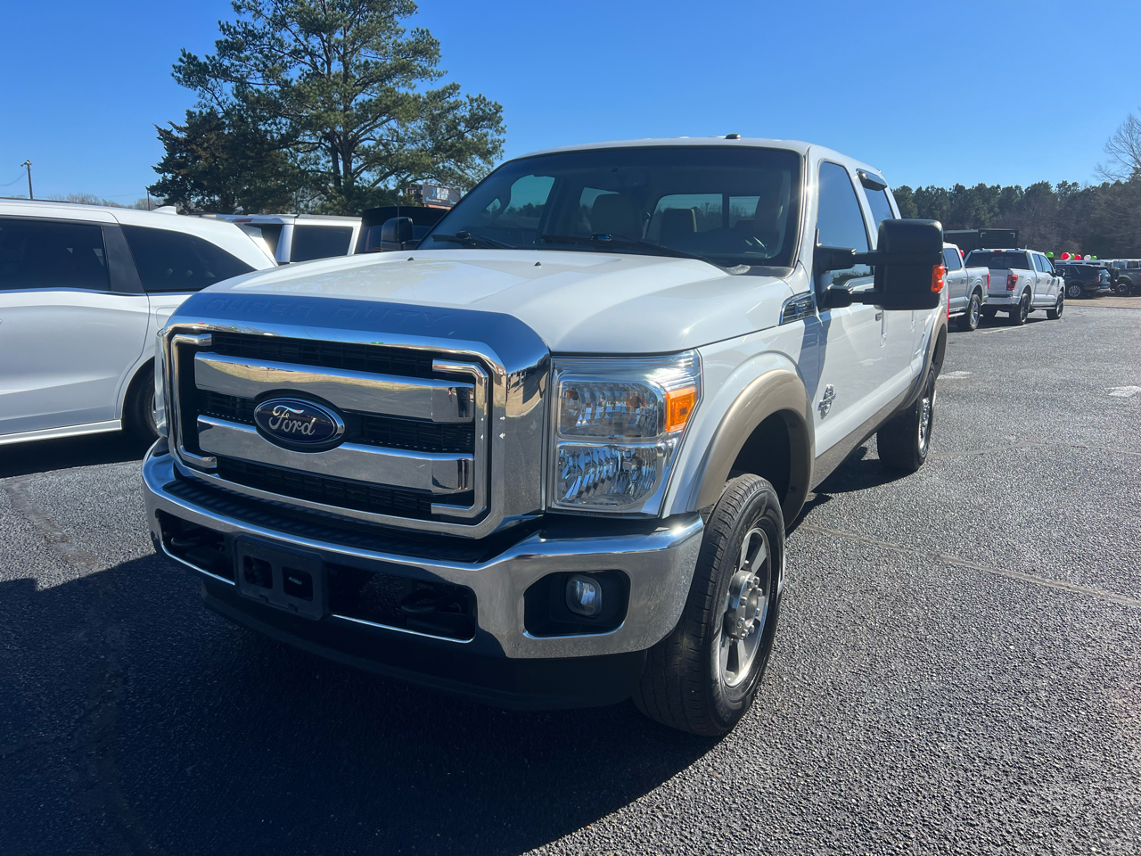 Ford F-250 SD Lariat Crew Cab 4WD 2011